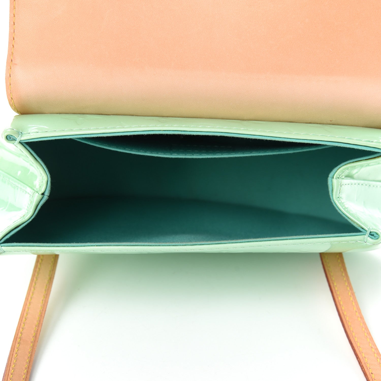 Louis Vuitton Vernis Biscayne Bay PM Peppermint 5 of 12