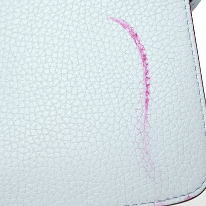 Christian Dior Bullcalf Medium Diorissimo Tote Sky Blue Pink 26 of 26