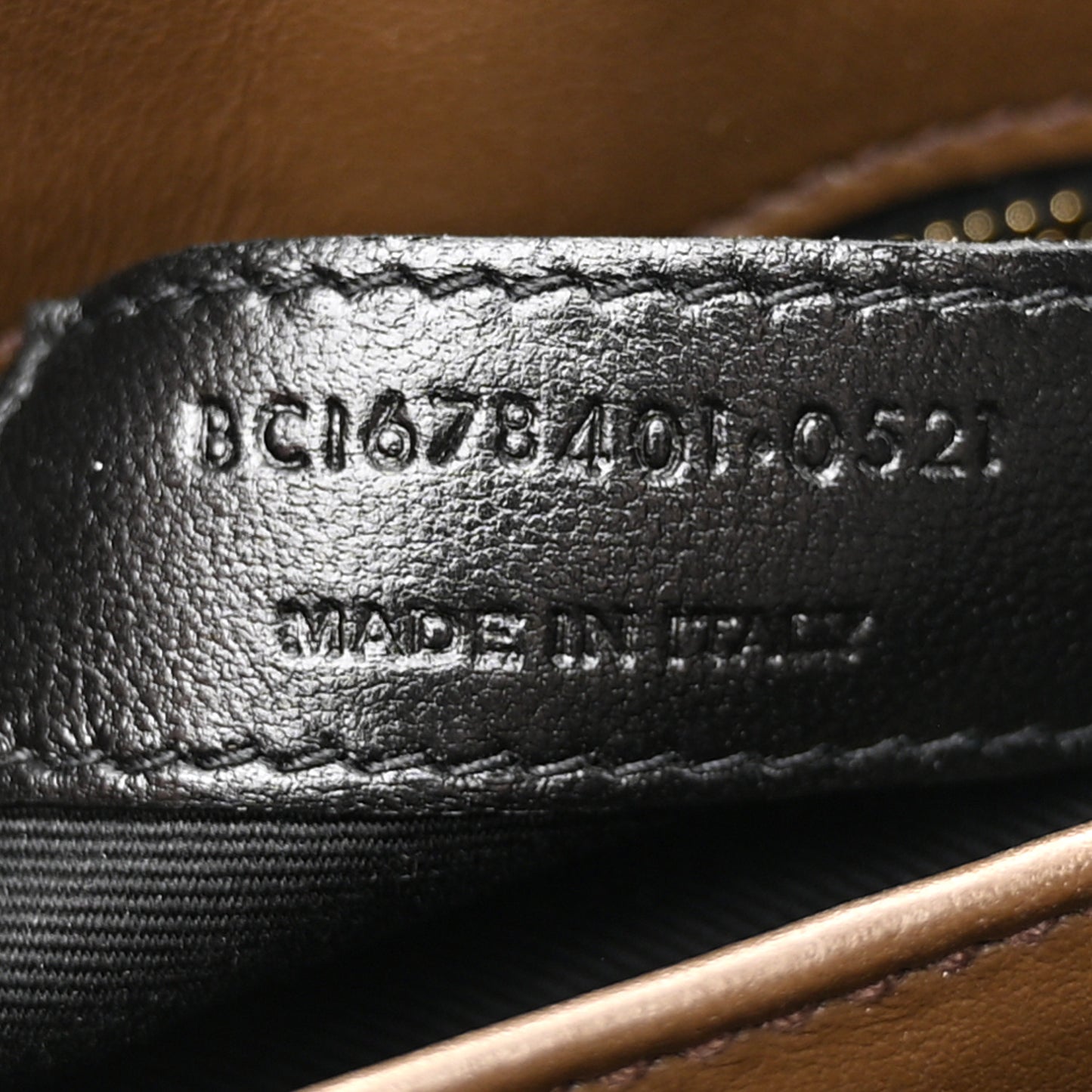 Calfskin Y Quilted Monogram Toy Loulou Crossbody Bag Soil Brown