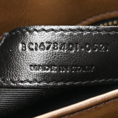 Saint Laurent Calfskin Y Quilted Monogram Toy Loulou Crossbody Bag Soil Brown 7 of 10