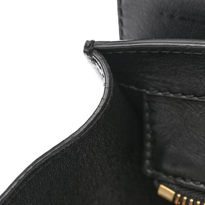 Celine Smooth Calfskin Mini Luggage Black 11 of 14