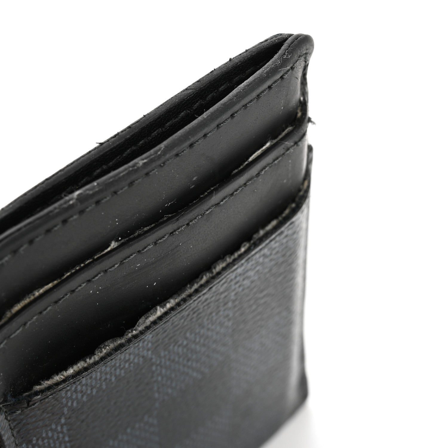 Louis Vuitton Damier Graphite Pince Card Holder Bill Clip 10 of 12