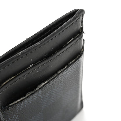 Louis Vuitton Damier Graphite Pince Card Holder Bill Clip 10 of 12