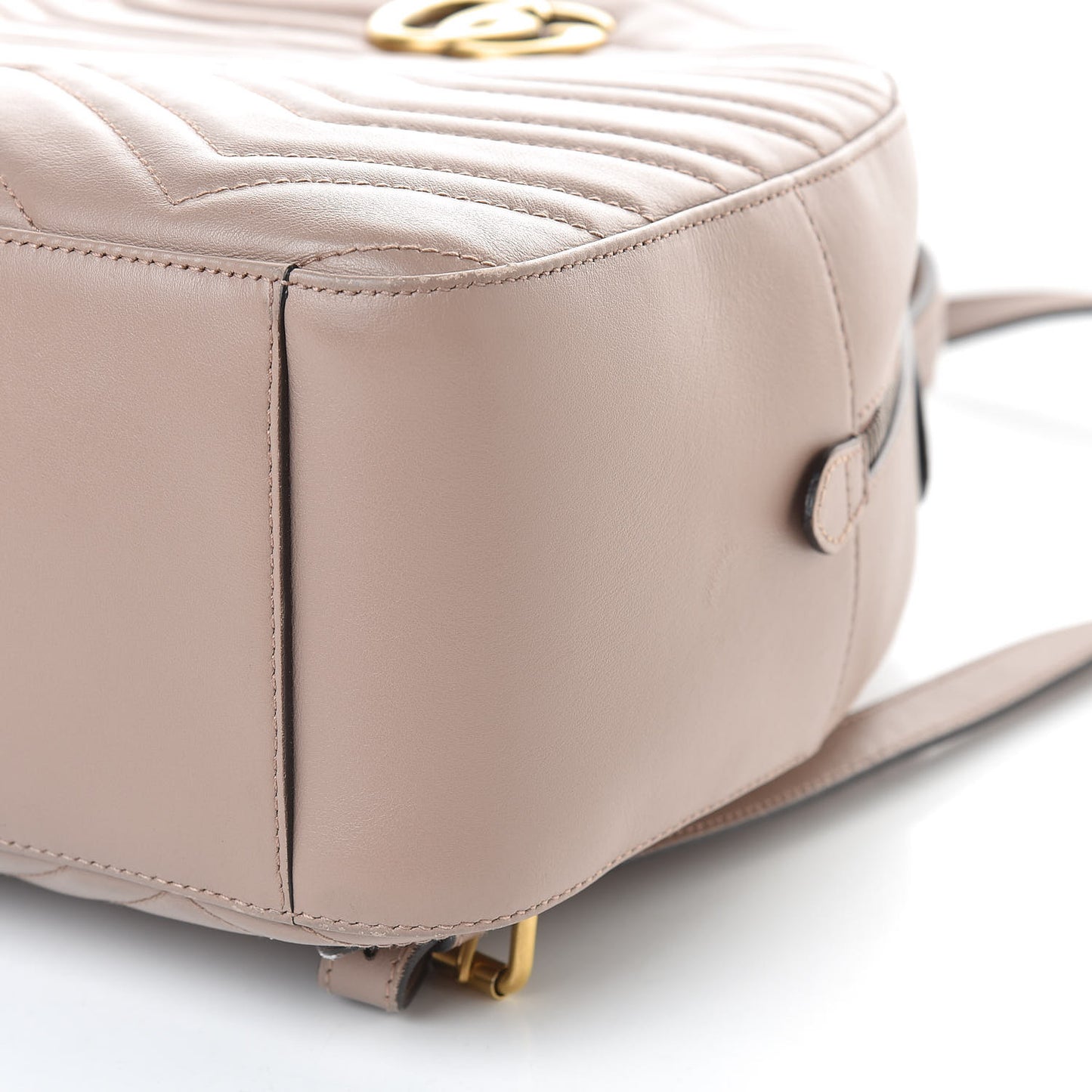 Calfskin Matelasse GG Marmont Backpack Porcelain Rose