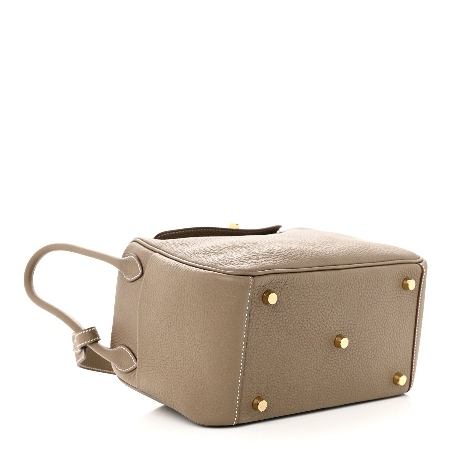 Hermes Taurillon Clemence Lindy 26 Etoupe 4 of 11