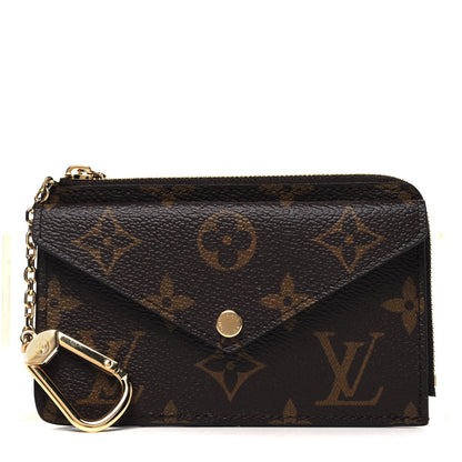 Louis Vuitton Monogram Recto Verso Card Holder Black 1 of 7