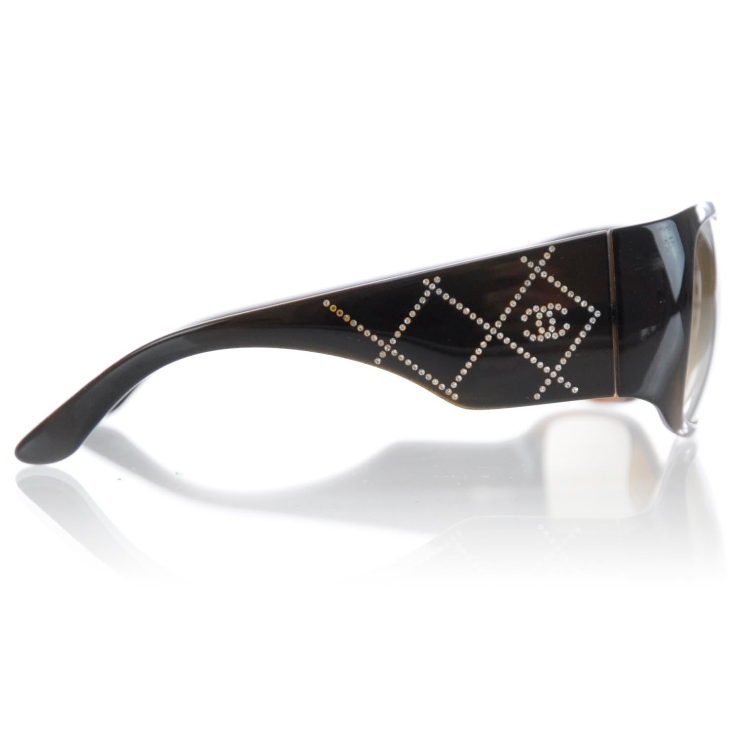 Chanel Crystal CC Logo Sunglasses 5080 2 of 13