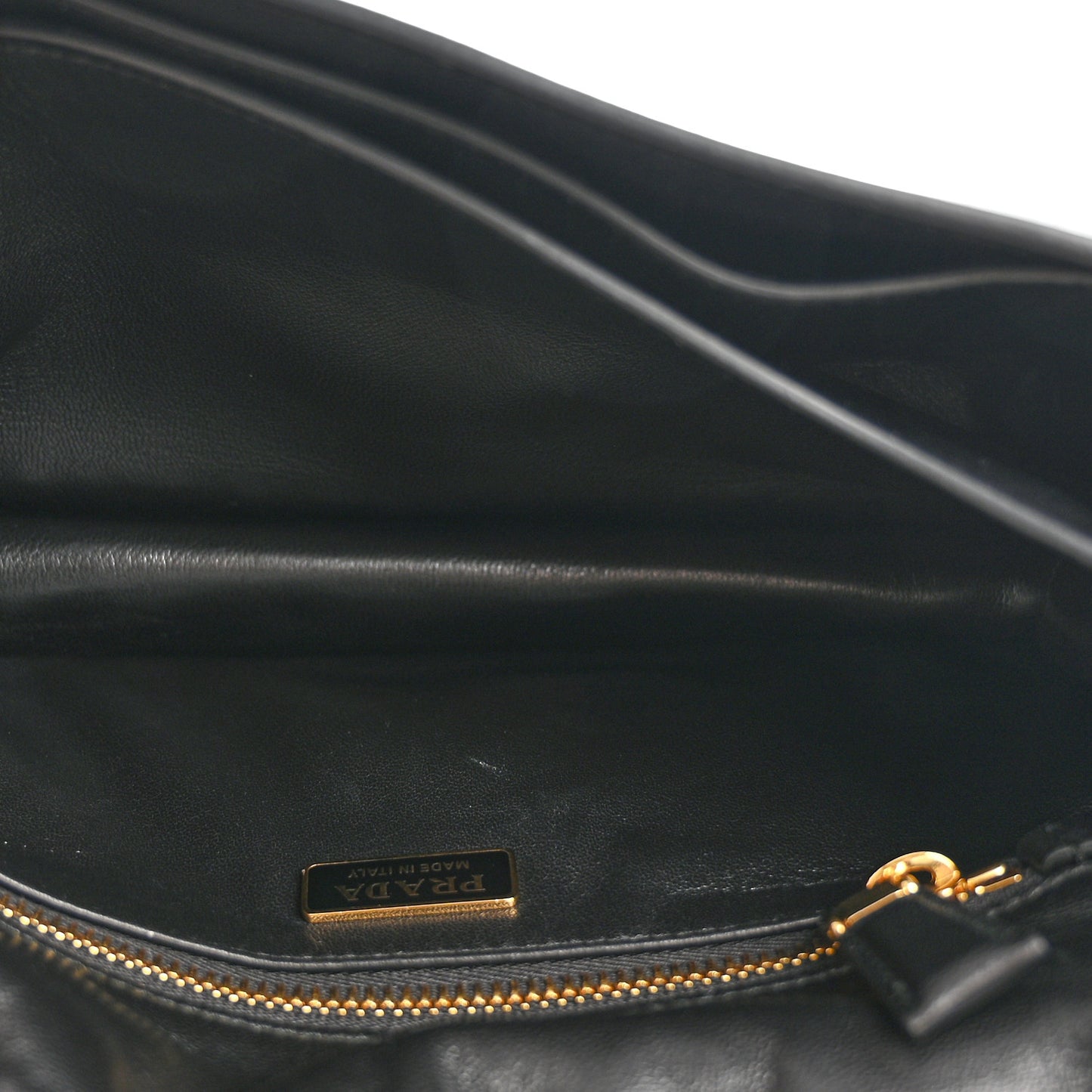 Calfskin Soft Sound Charms Shoulder Bag Black