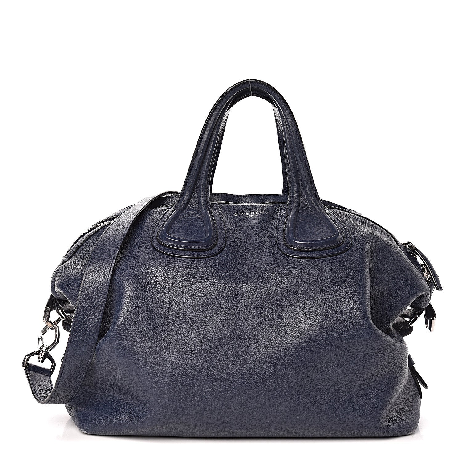 Givenchy Waxy Grained Calfskin Medium Nightingale Deep Blue 1 of 16