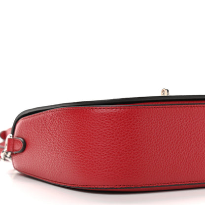 Mulberry Classic Grained Calfskin Small Darley Satchel Scarlet 7 of 8
