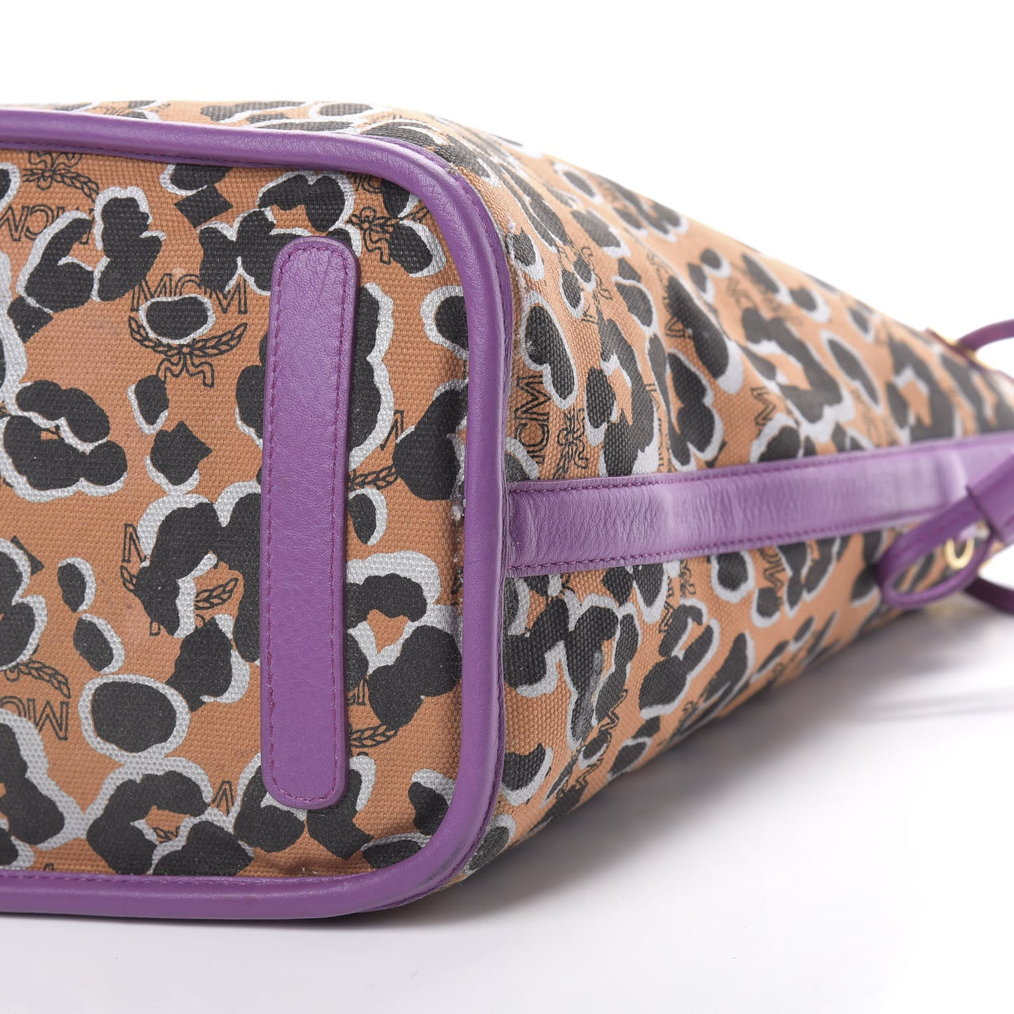 Visetos Medium Project Reversible Shopper Tote Purple