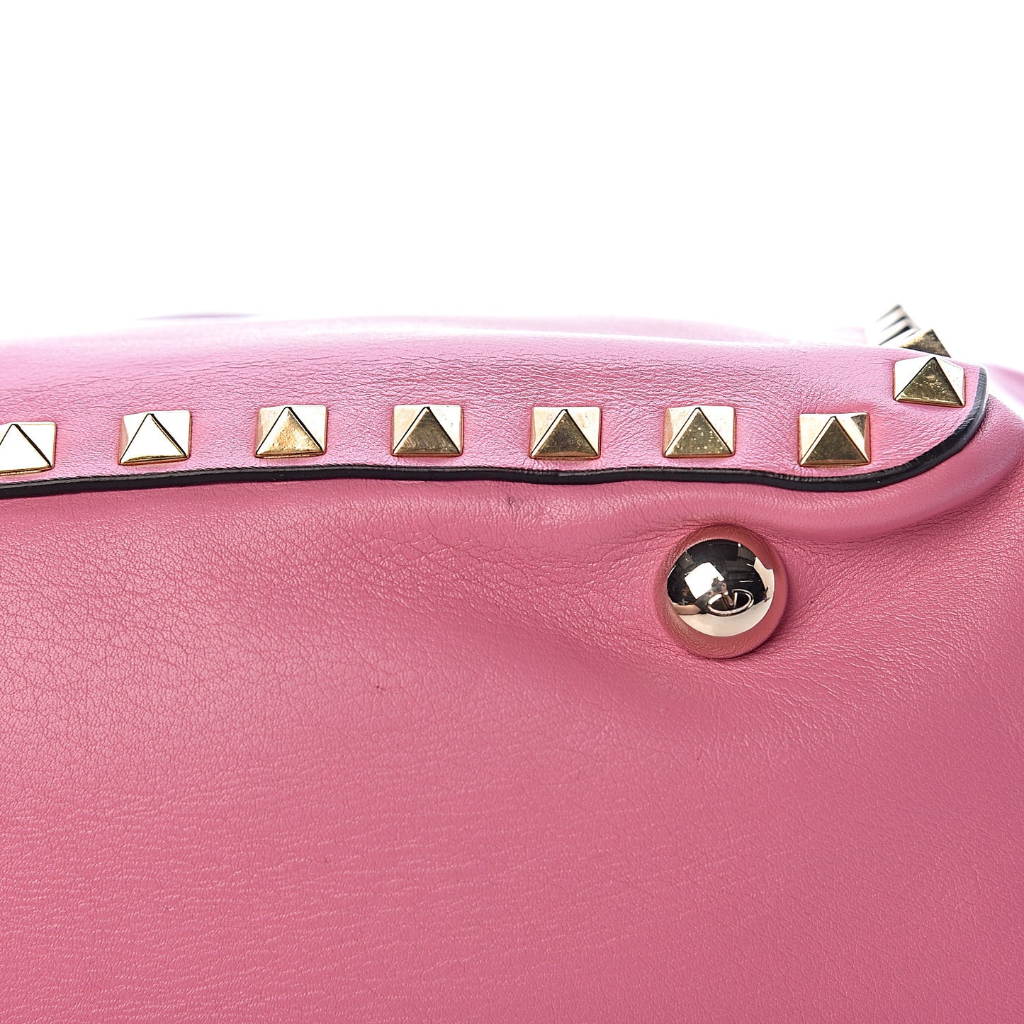 Vitello Small Rockstud Tote Ninphea