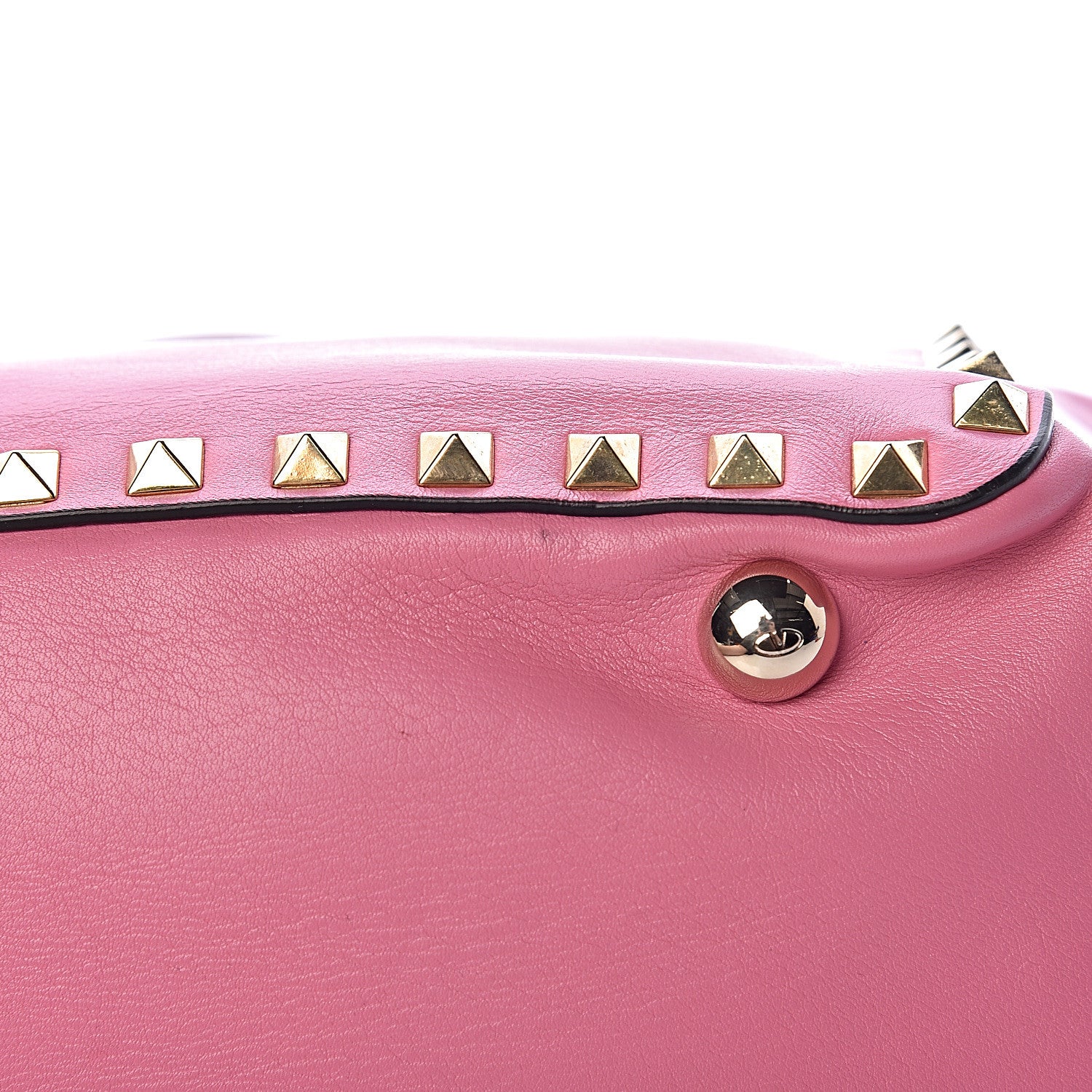 Valentino Garavani Vitello Small Rockstud Tote Ninphea 11 of 11