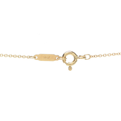 Tiffany 18K Yellow Gold 1837 Interlocking Circles Pendant Necklace 4 of 5