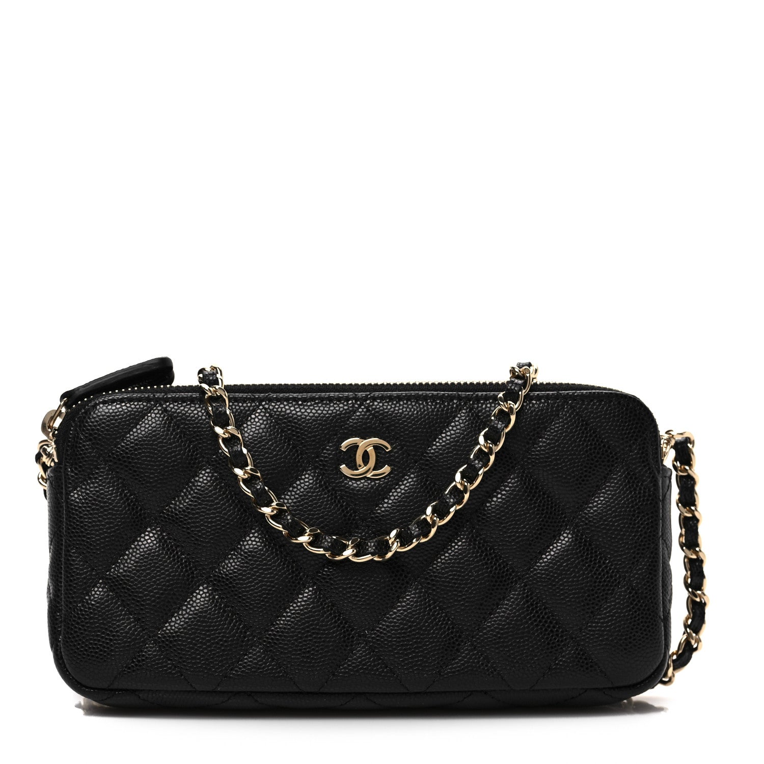 Chanel Caviar Quilted Small Clutch With Chain Black 1 of 8