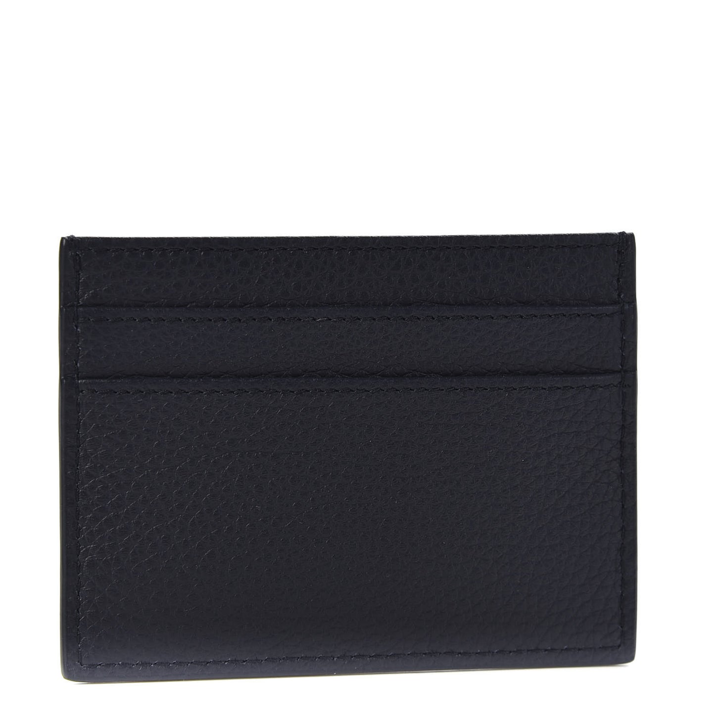 X AIR JORDAN Grained Calfskin Card Holder Bleu