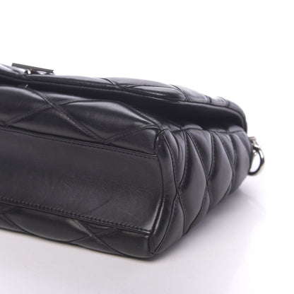 Louis Vuitton Lambskin Malletage GO-14 MM Black 8 of 12