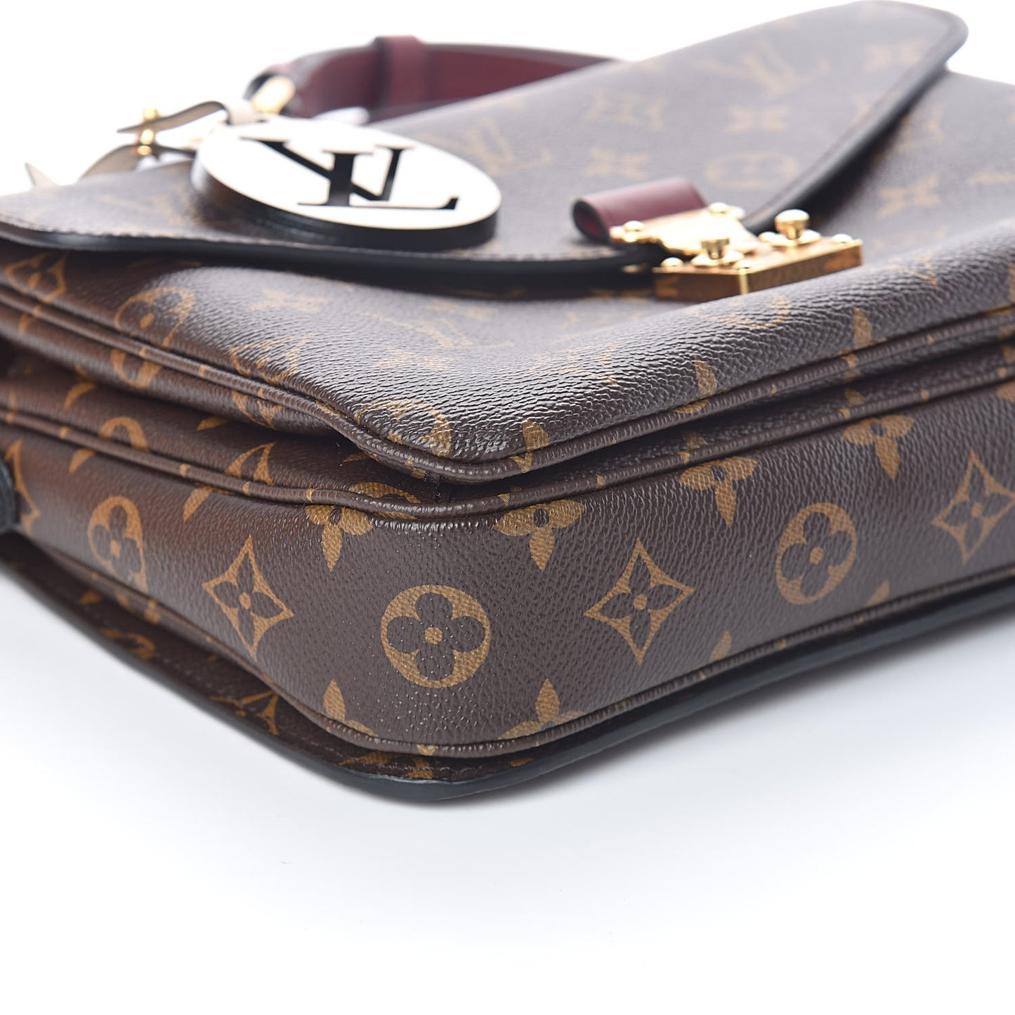 Monogram Braided Pochette Metis Safran