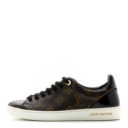 Louis Vuitton Patent Monogram Frontrow Sneakers 35.5 1 of 12