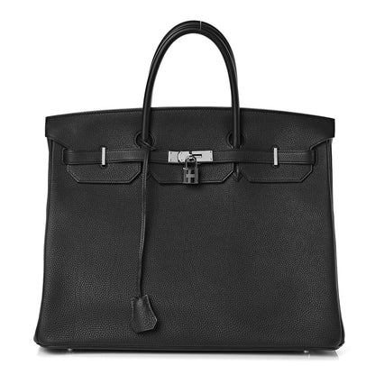 Hermes Togo Birkin 40 Black 1 of 33