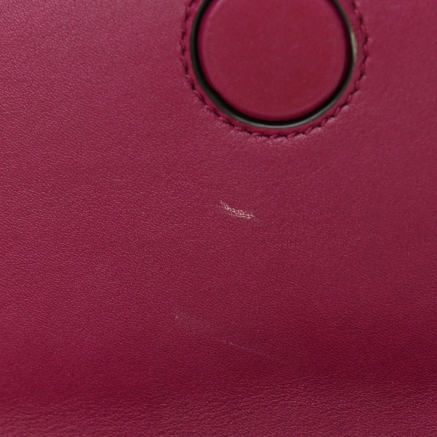 Gucci Velvet Matelasse GG Marmont Mini Bag Fuchsia Violet Cyclamen 11 of 11
