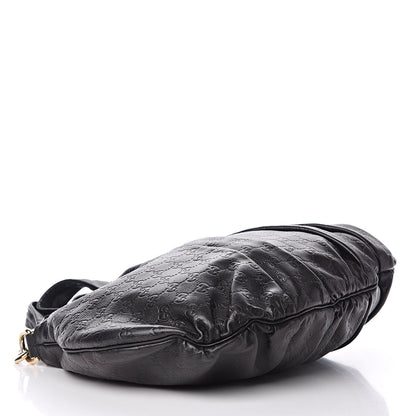 Gucci Guccissima Medium Hysteria Top Handle Bag Black 4 of 16