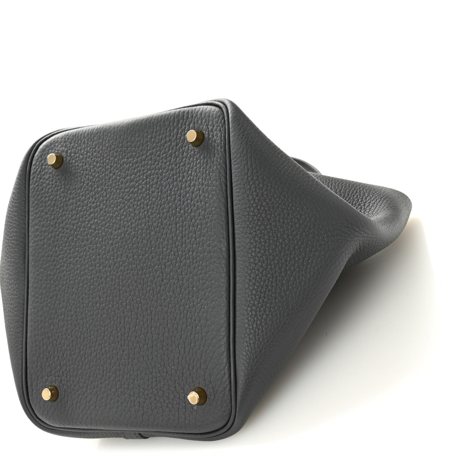 Hermes Taurillon Clemence Picotin Lock 22 MM Ardoise 10 of 10