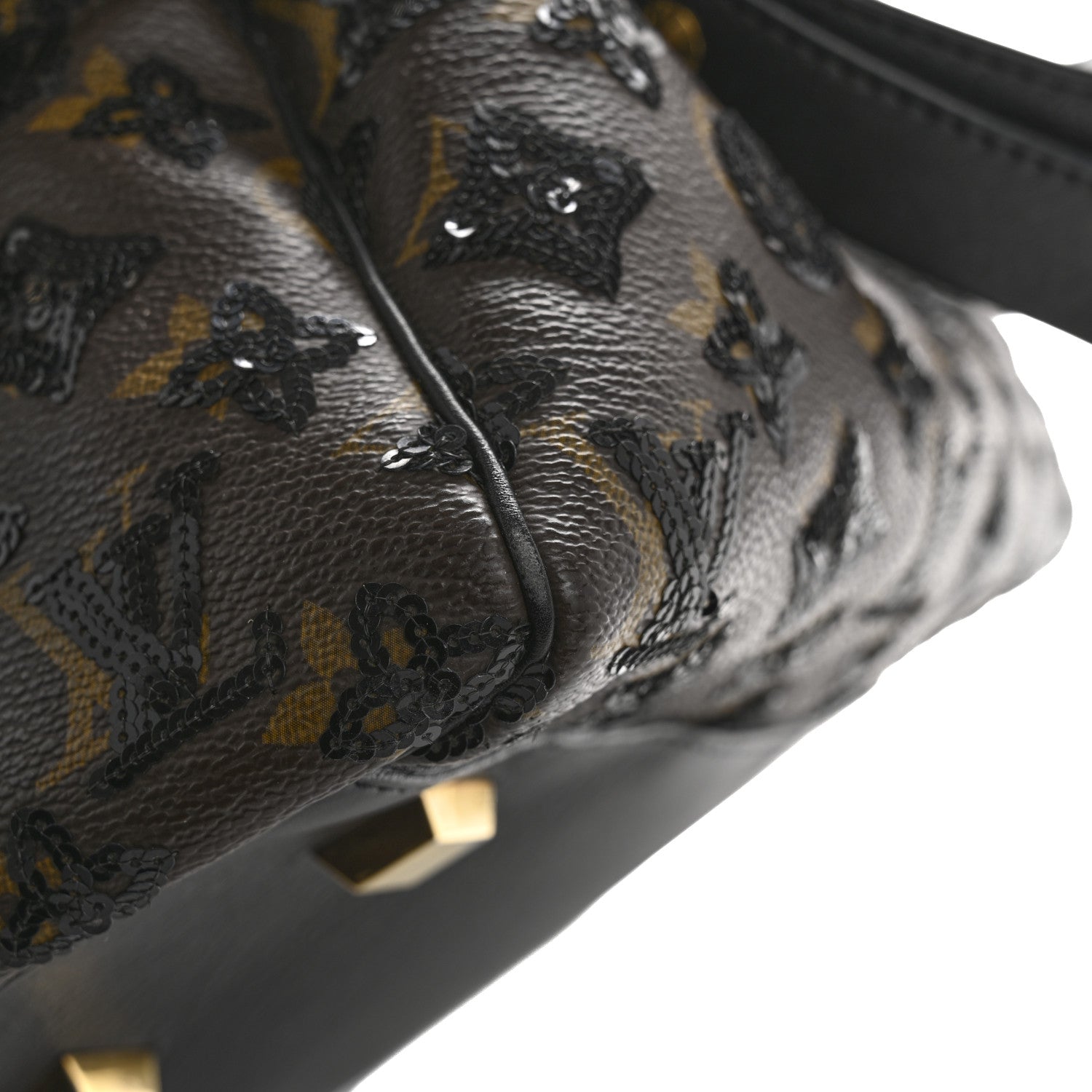 Louis Vuitton Monogram Sequins Eclipse Speedy 28 Black 15 of 18
