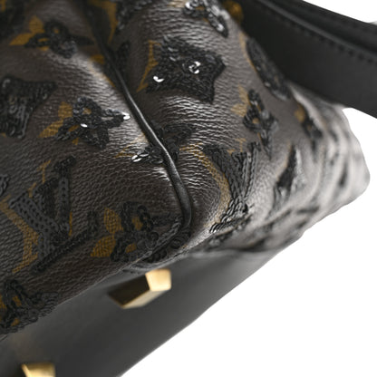 Louis Vuitton Monogram Sequins Eclipse Speedy 28 Black 15 of 18