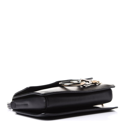 Chloe Suede Calfskin Small Faye Shoulder Bag Black 4 of 10