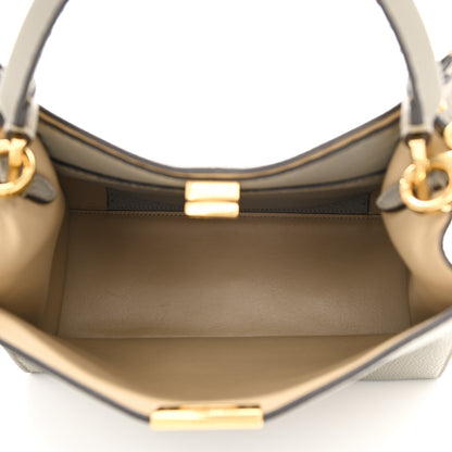 Fendi Cuoio Romano Selleria Medium Peekaboo X-Lite Tortora 4 of 8