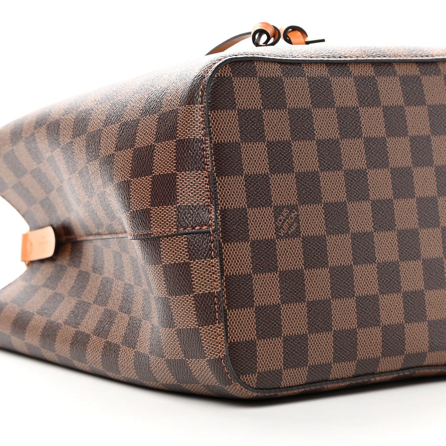 Damier Ebene Neonoe MM Safran