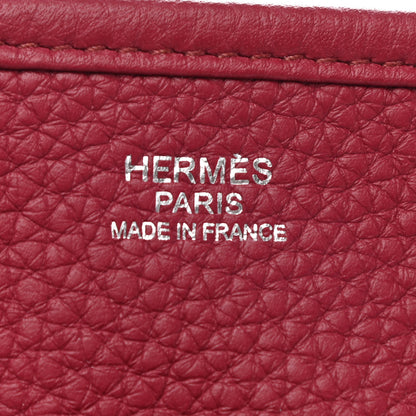 Hermes Taurillon Clemence Evelyne III PM Rubis 6 of 9