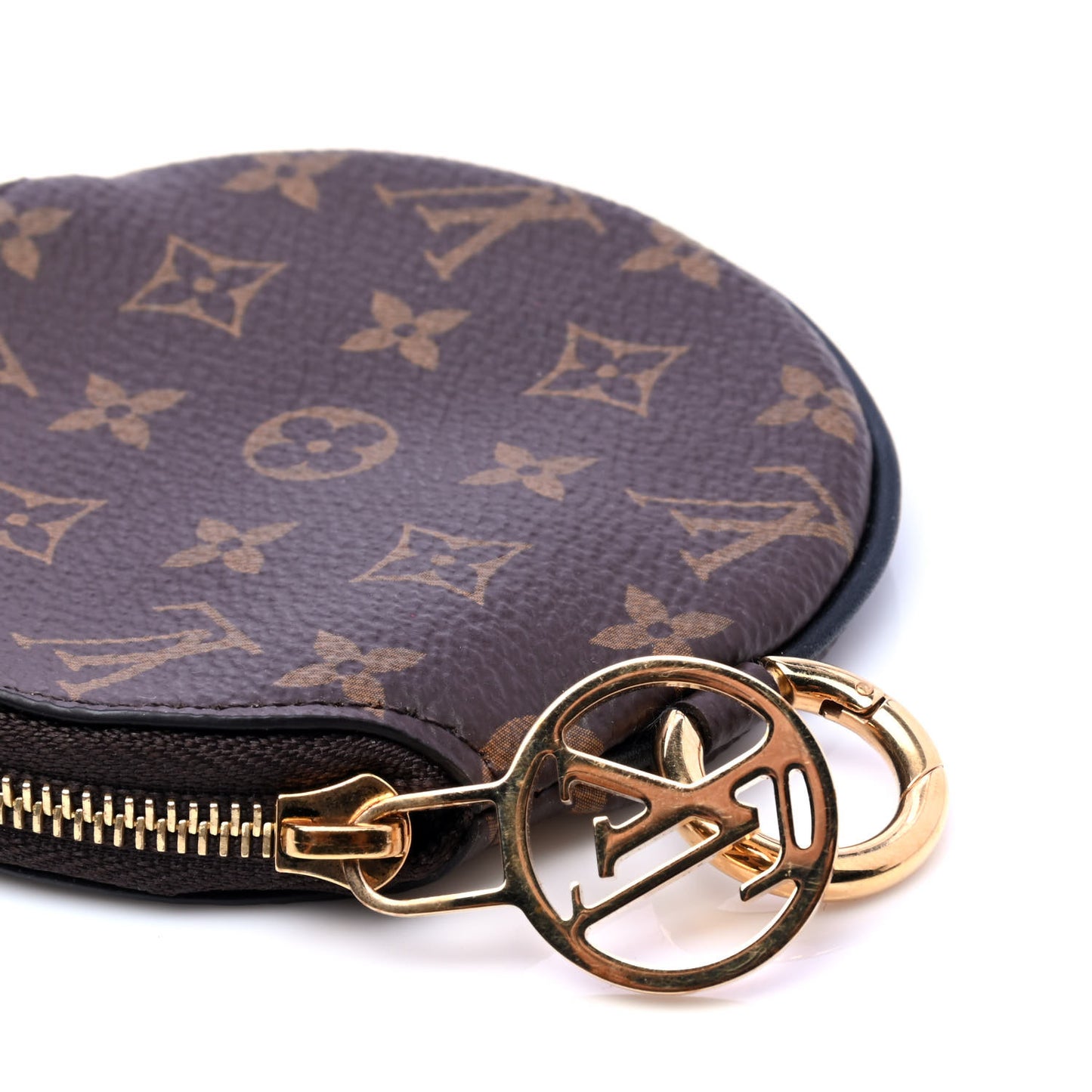 Mini Monogram Trio Pouch Round Coin Purse