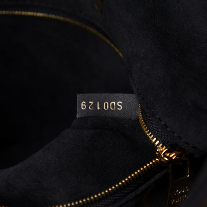 Louis Vuitton Monogram Flower Hobo Black 8 of 11