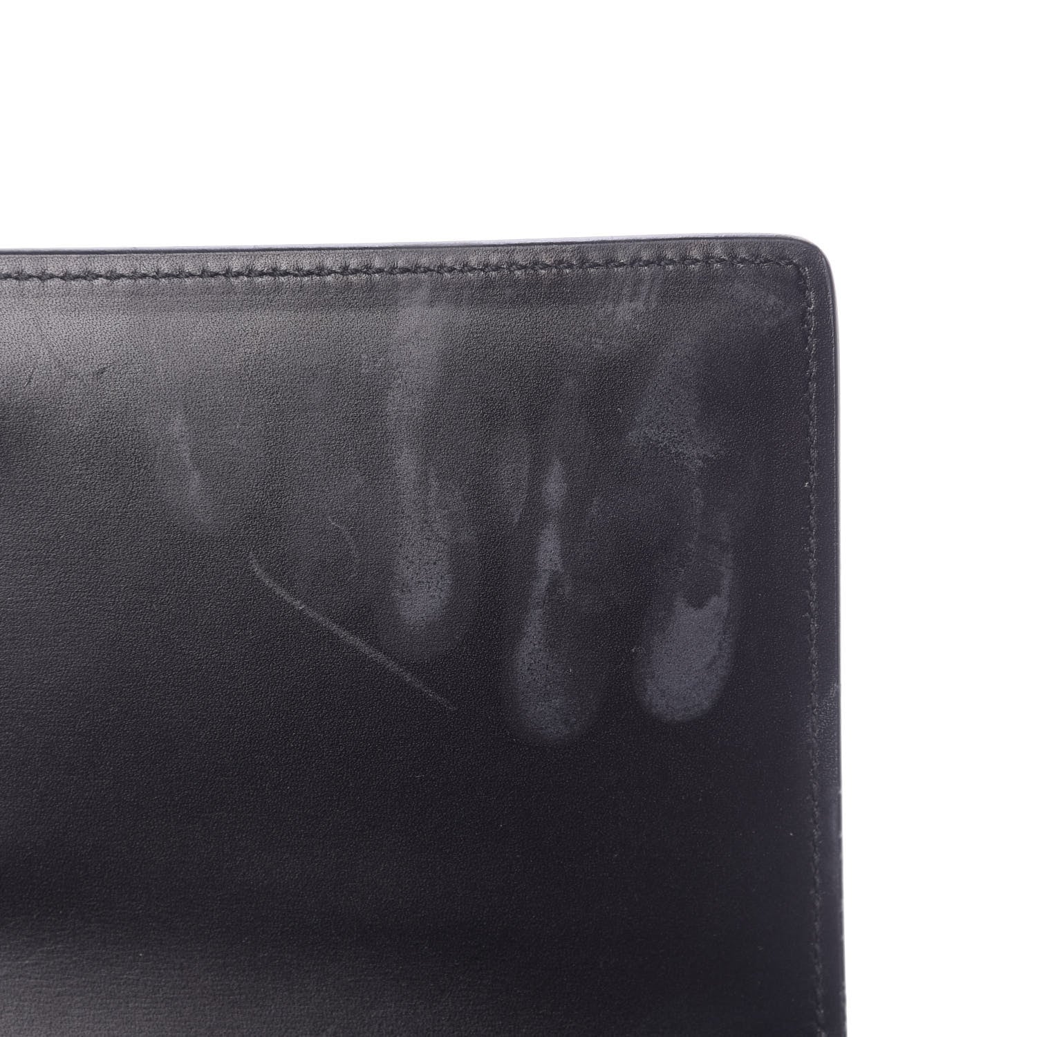Saint Laurent Calfskin Medium Monogram Sunset Black 14 of 19