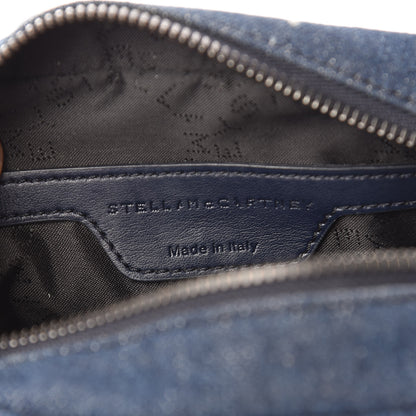 Stella McCartney Denim Love Falabella Crossbody Camera Bag Blue 8 of 10