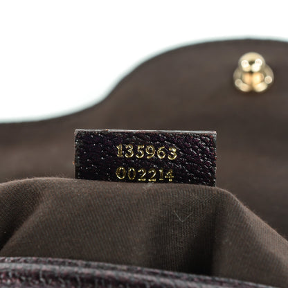 Gucci Monogram GG Tom Ford Jeweled Dragon Flap Bag Purple 7 of 8