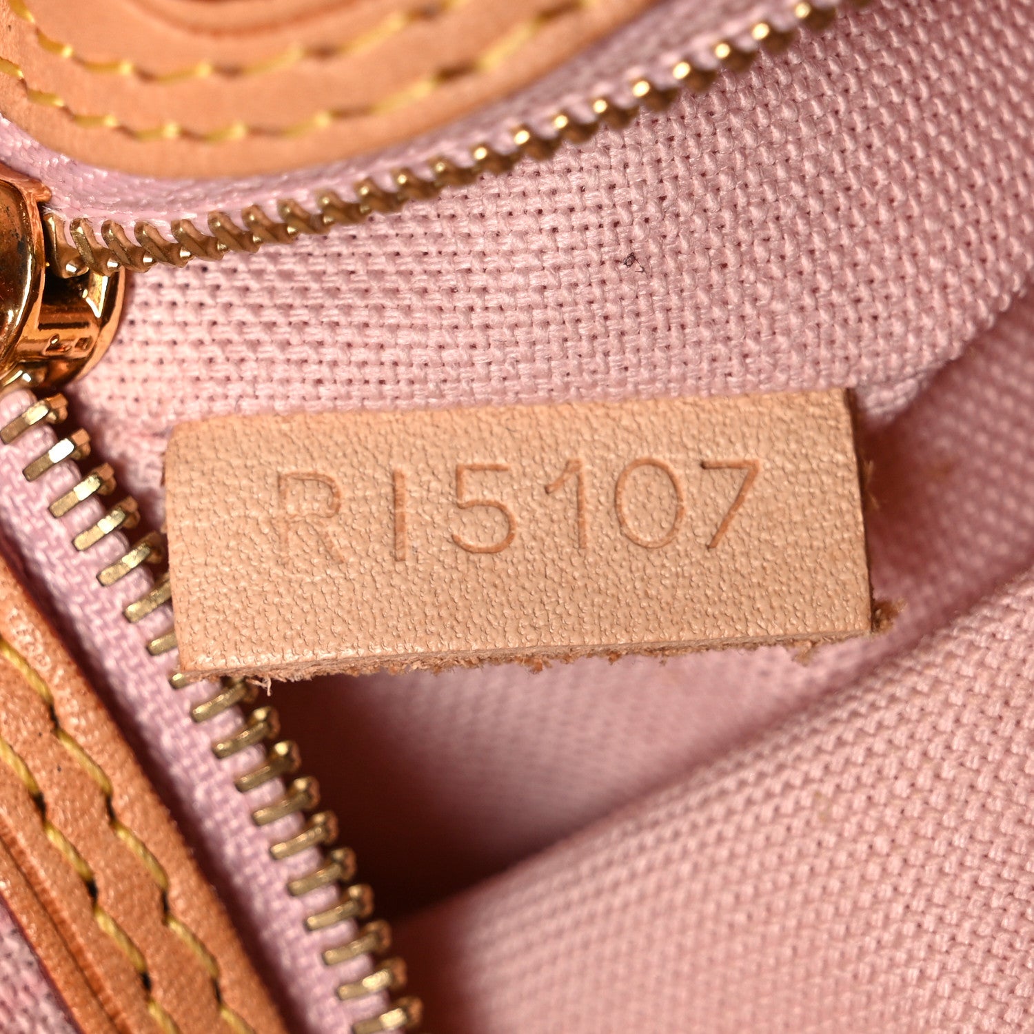 Louis Vuitton Damier Azur Delightful PM Pink 7 of 11