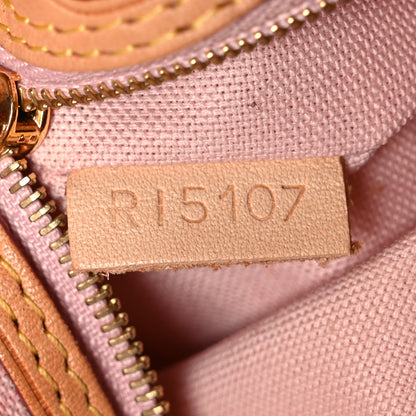 Louis Vuitton Damier Azur Delightful PM Pink 7 of 11