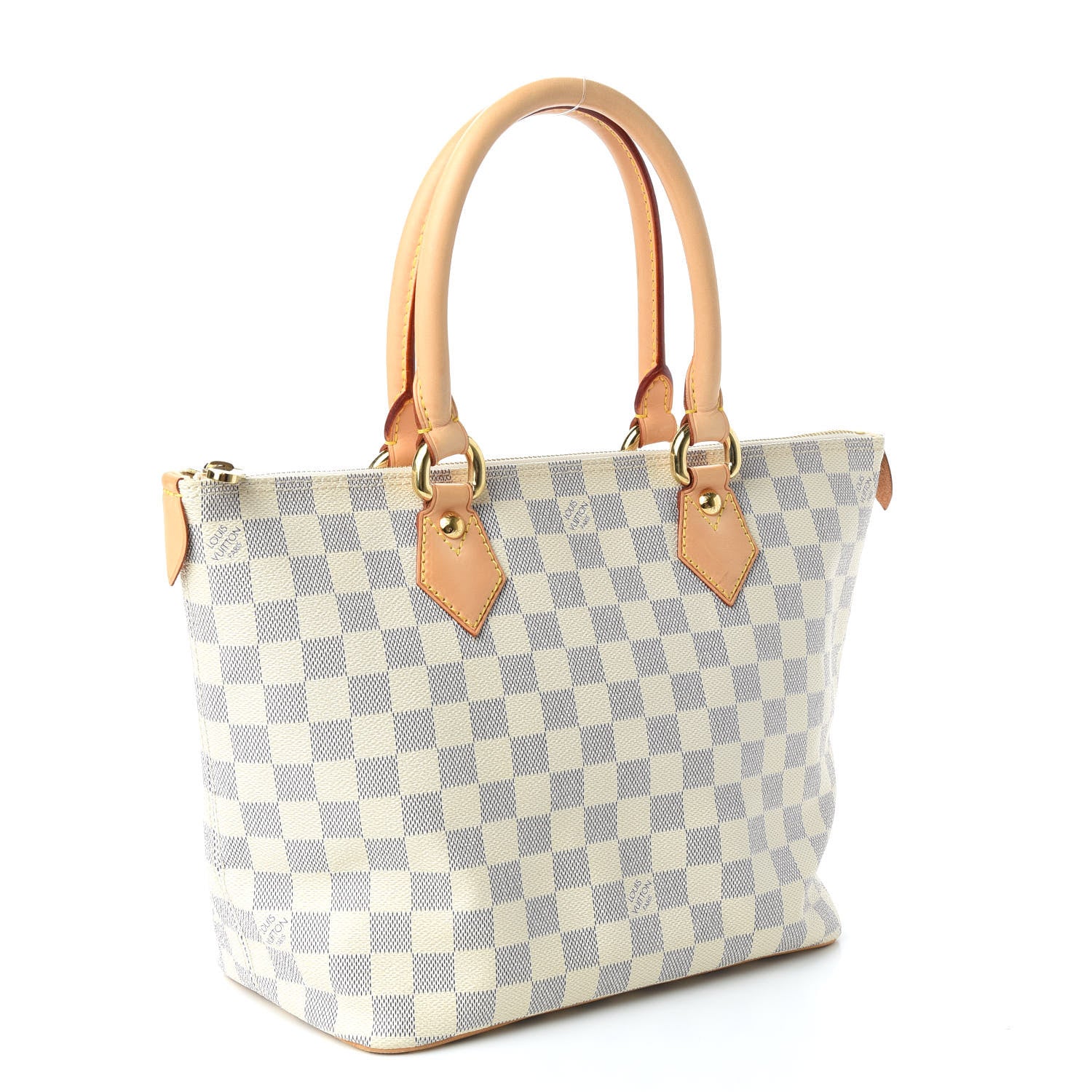 Louis Vuitton Damier Azur Saleya PM 3 of 9