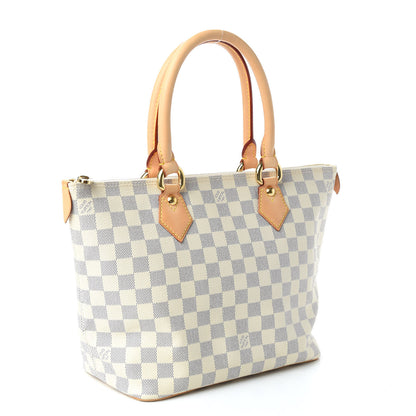 Louis Vuitton Damier Azur Saleya PM 3 of 9