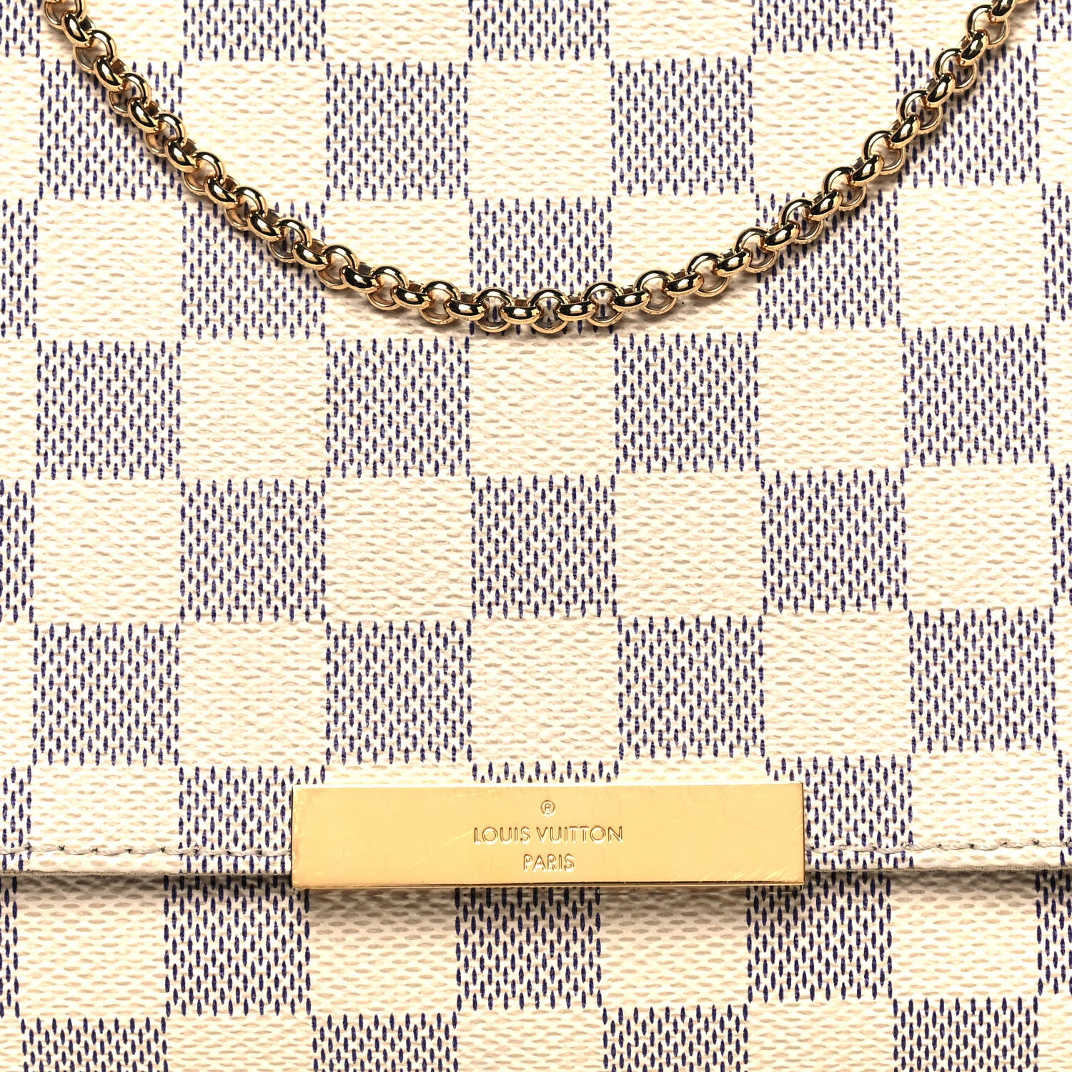 Louis Vuitton Damier Azur Favorite MM 8 of 13