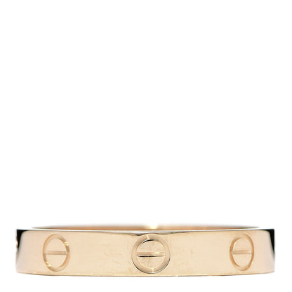 Cartier 18K Yellow Gold 3.5mm LOVE Wedding Band Ring 58 8.5 1 of 5