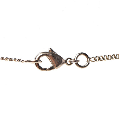 Chanel Crystal CC Alligator Necklace Gold 5 of 6