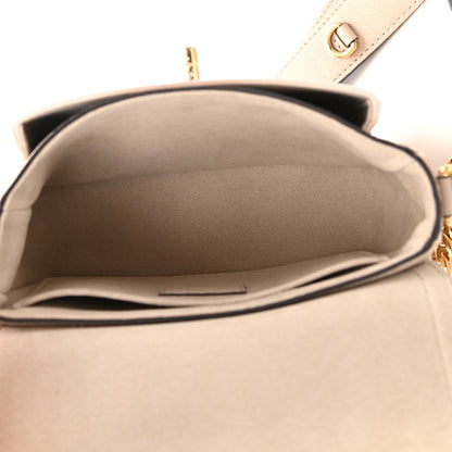 Louis Vuitton Grained Calfskin Lockme Tender Greige 5 of 10