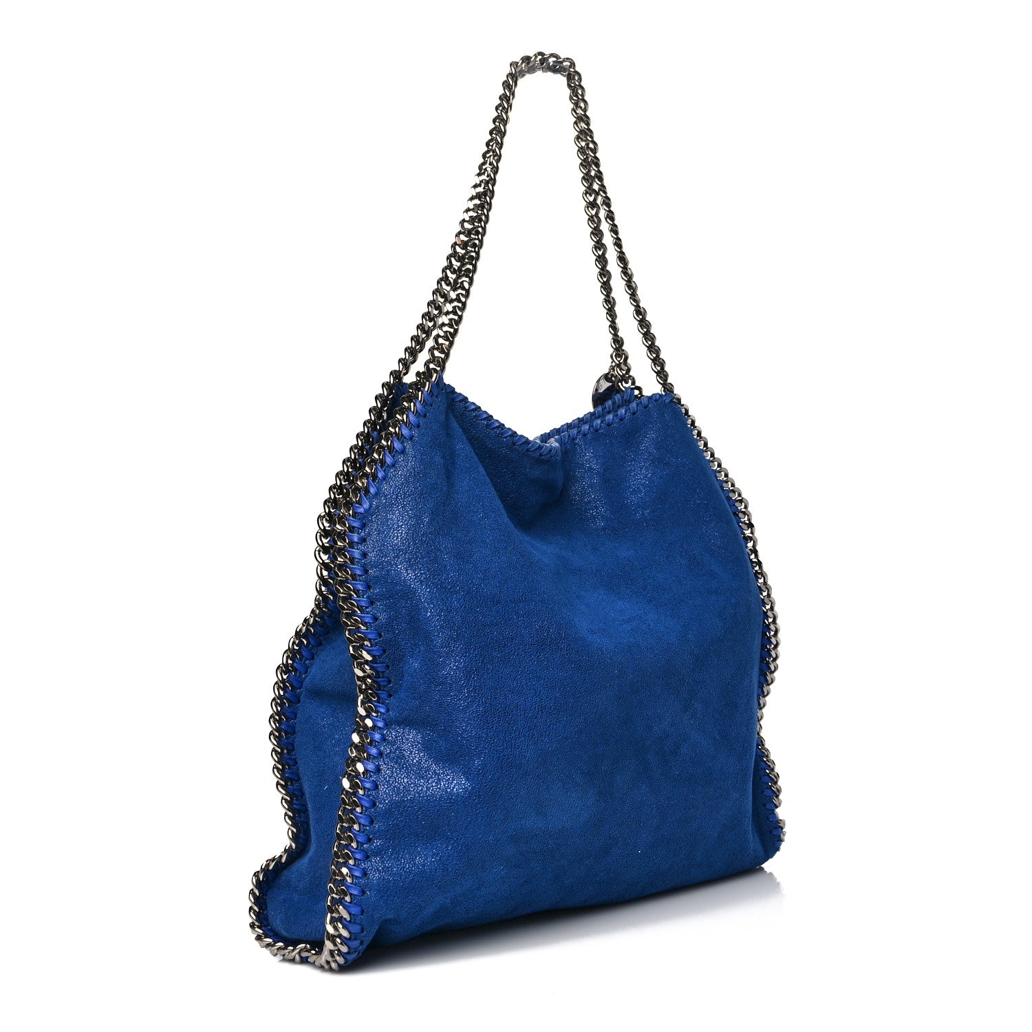 Stella McCartney Shaggy Deer Small Falabella Tote Royal Blue 2 of 10