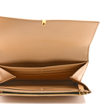 Saint Laurent Calfskin Classic Y Ligne Clutch Dark Beige 5 of 6