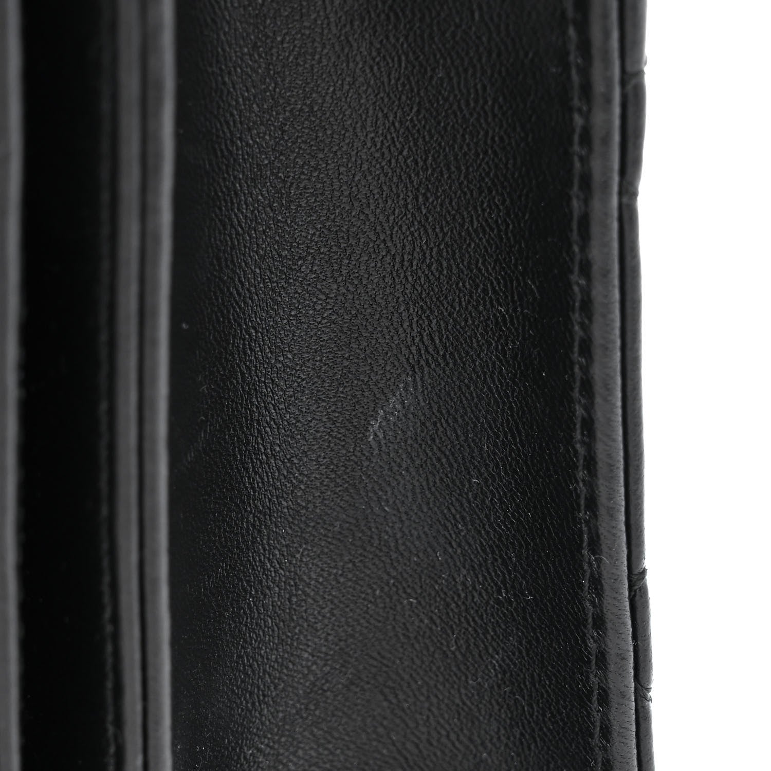 Christian Dior Lambskin Cannage Miss Dior Chain Pouch Black 12 of 12