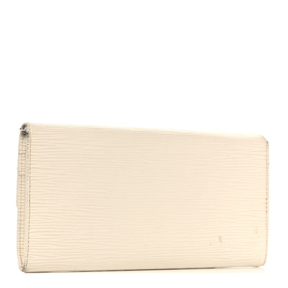Louis Vuitton Epi Sarah Wallet Ivory 3 of 18